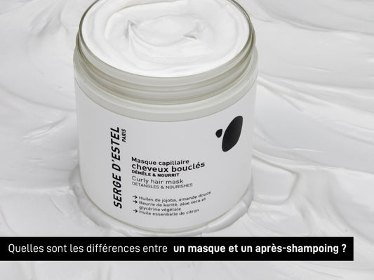 Quelles sont les différences entre un masque et un après-shampoing ?