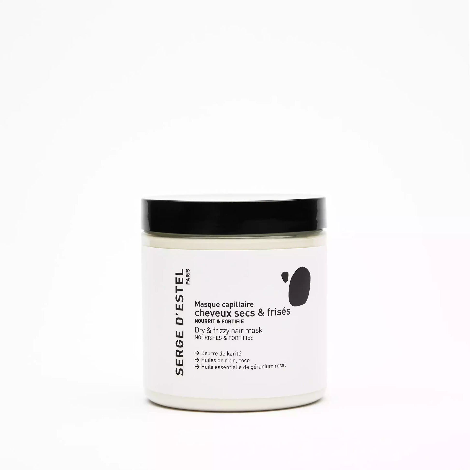 masque cheveux secs et frisés 250g