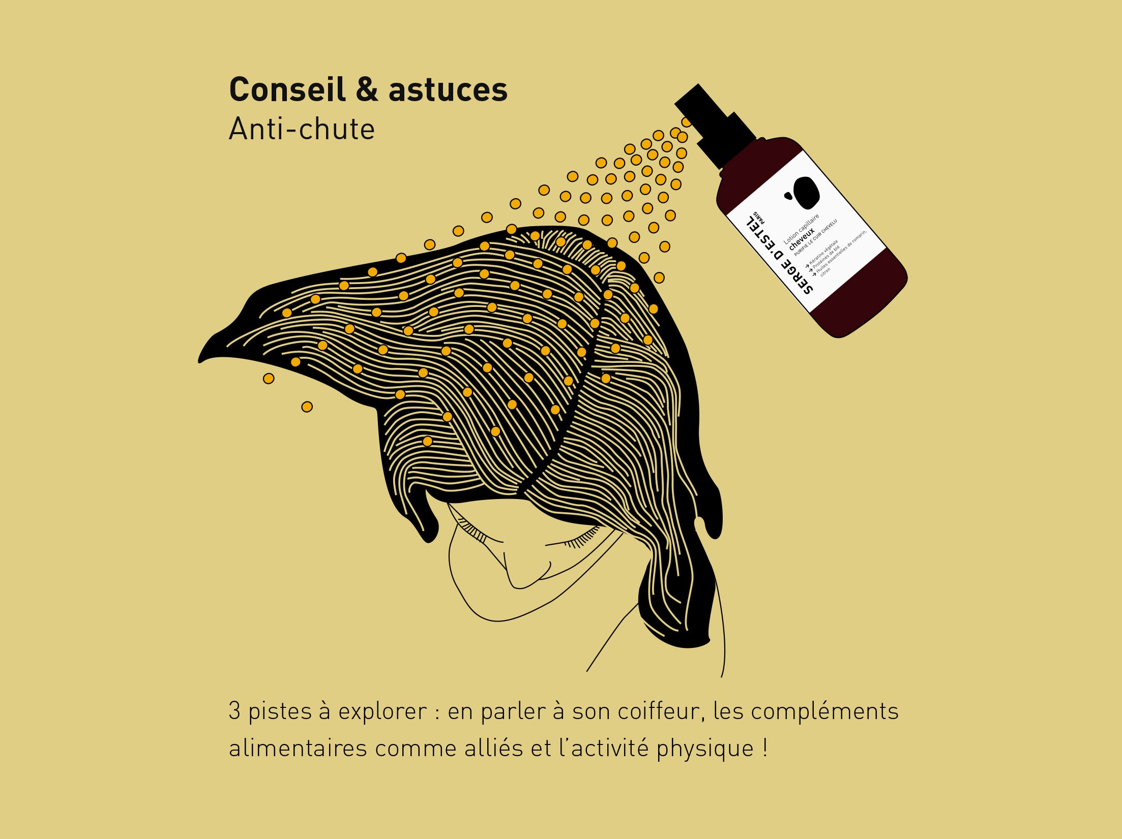 Nos conseils et astuces pour stopper la chute des cheveux