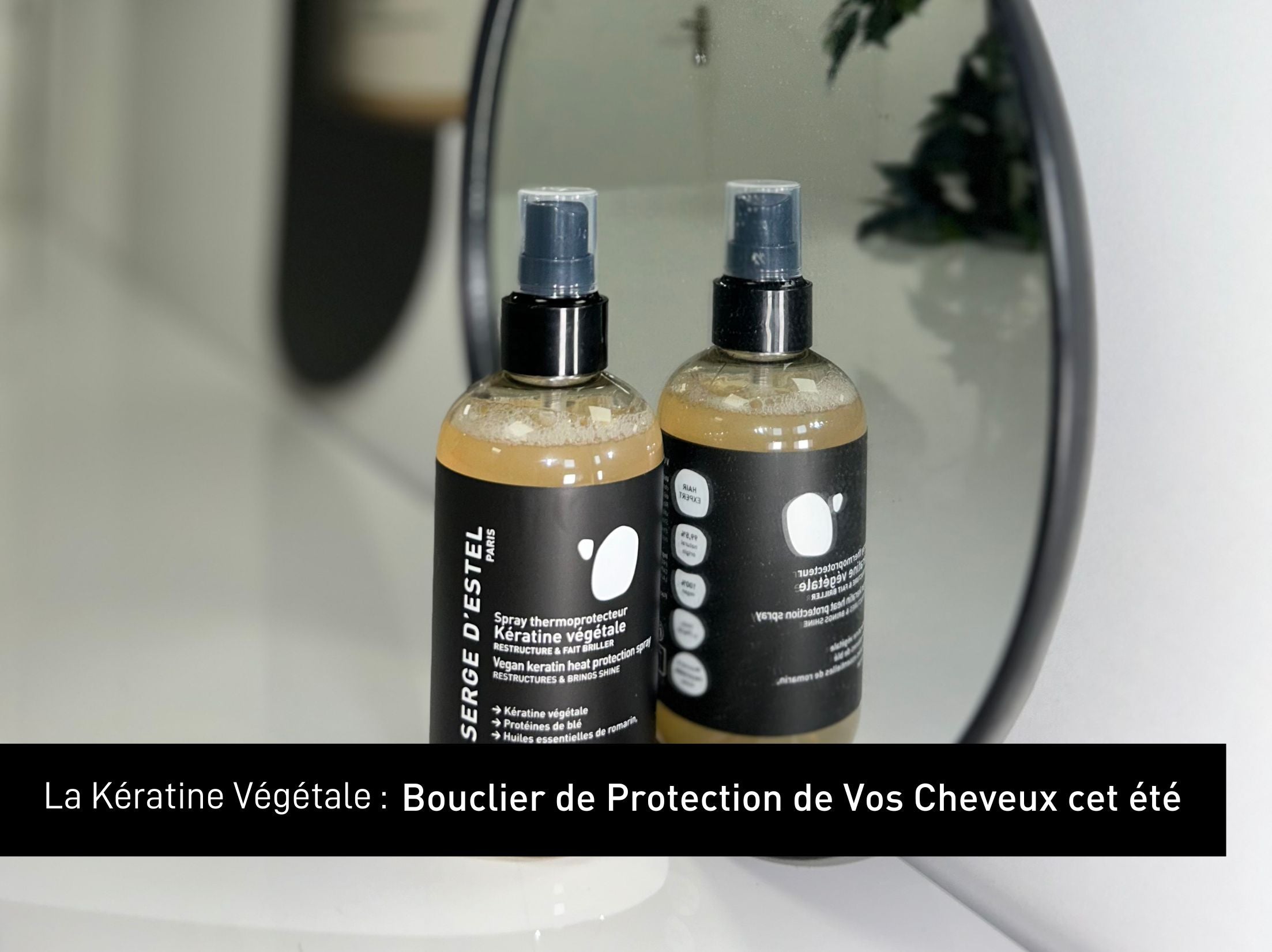 kératine végétale spray thermoprotecteur serge d'estel paris