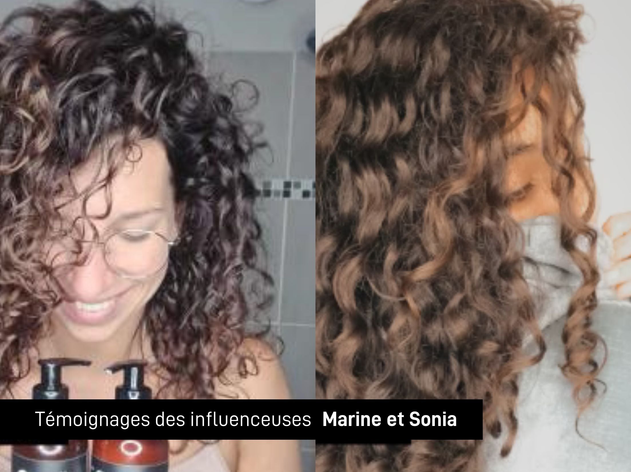 Témoignages sur notre routine cheveux secs et frisés