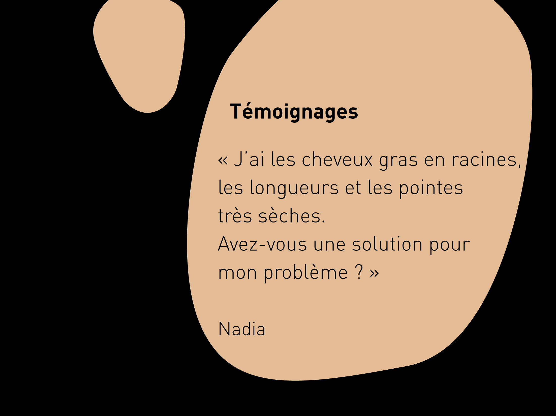 Témoignages cheveux secs et frisés