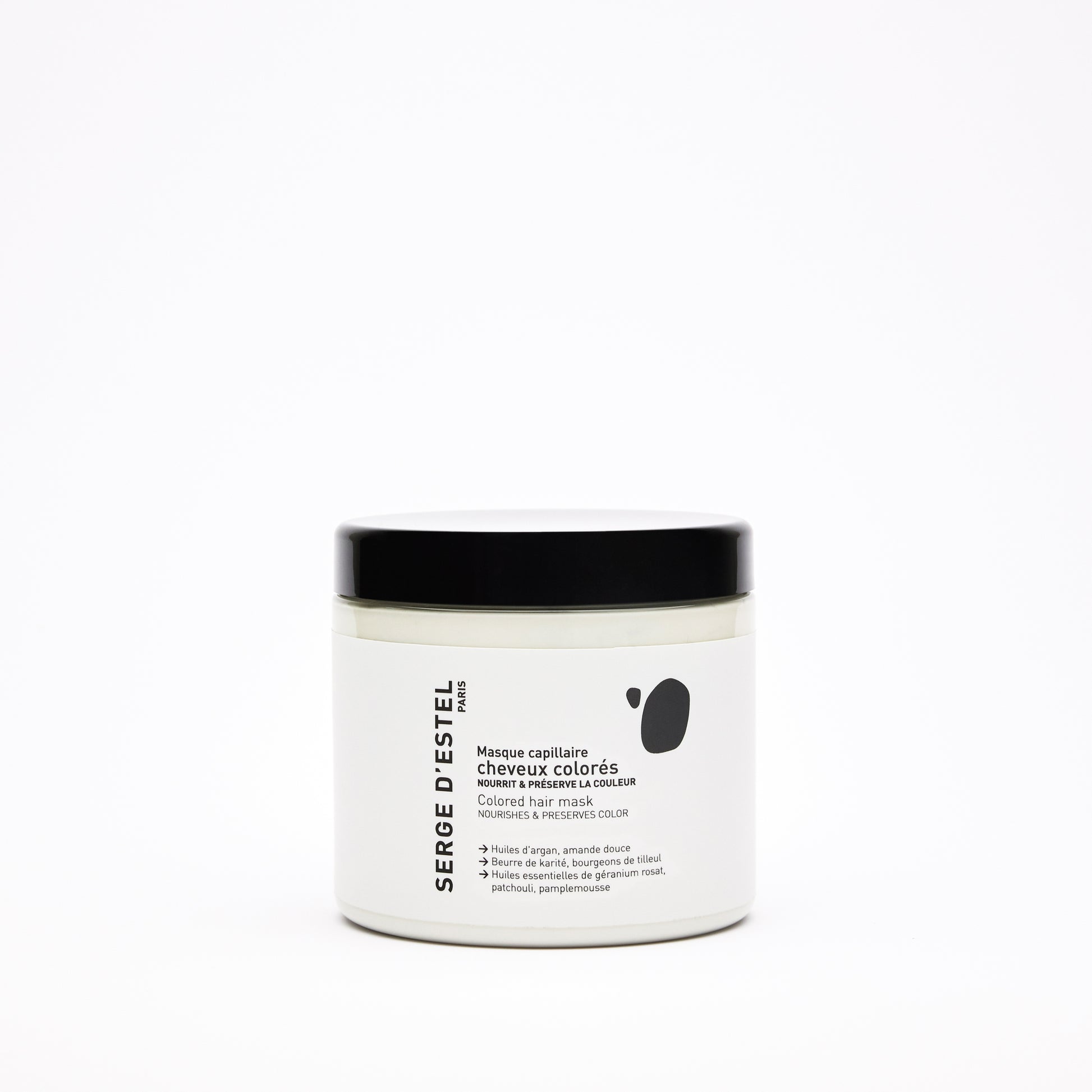 masque cheveux colorés 600g serge d'estel paris