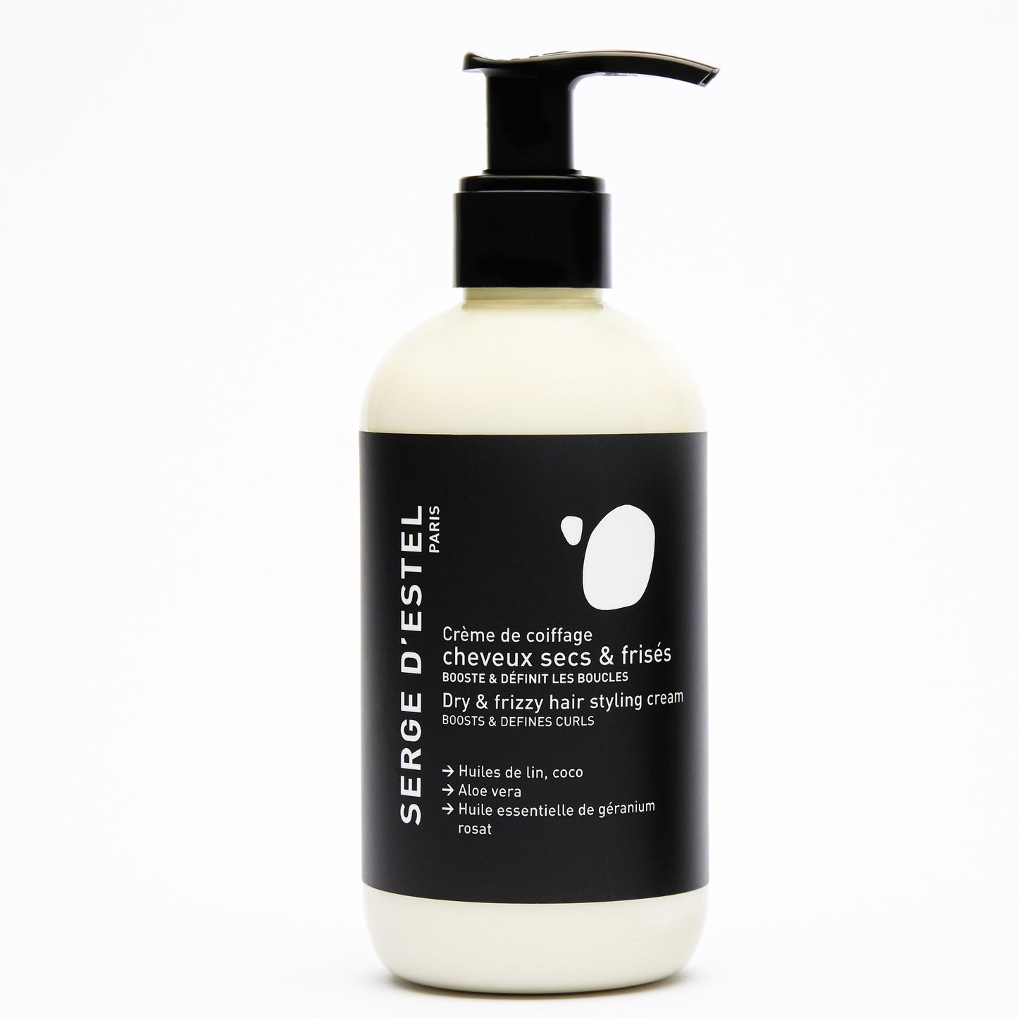 Crème de Coiffage Cheveux Secs et Frisés