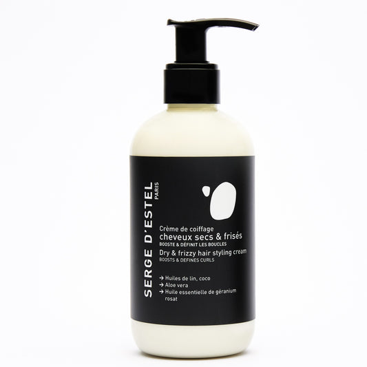 Crème de Coiffage Cheveux Secs et Frisés