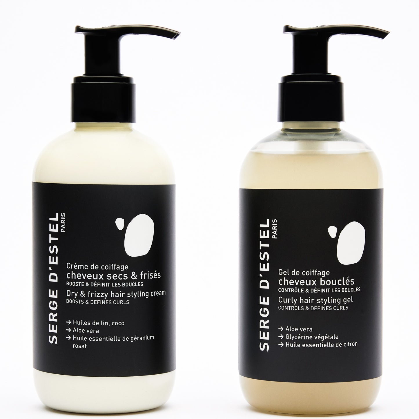 Crème et Gel de Coiffage Cheveux Bouclés