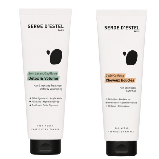 Duo Gelée Coiffante et Soin Détox 400ml