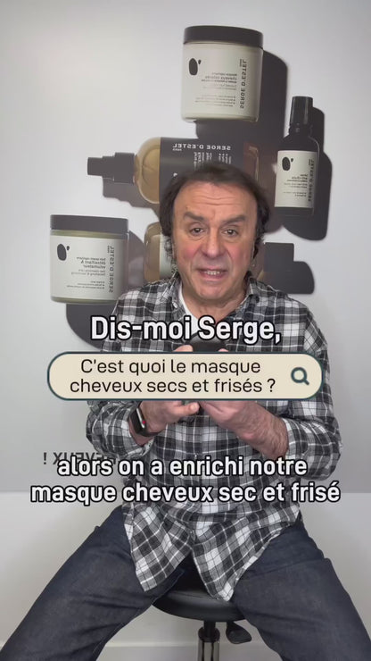 Masque cheveux secs et frisés