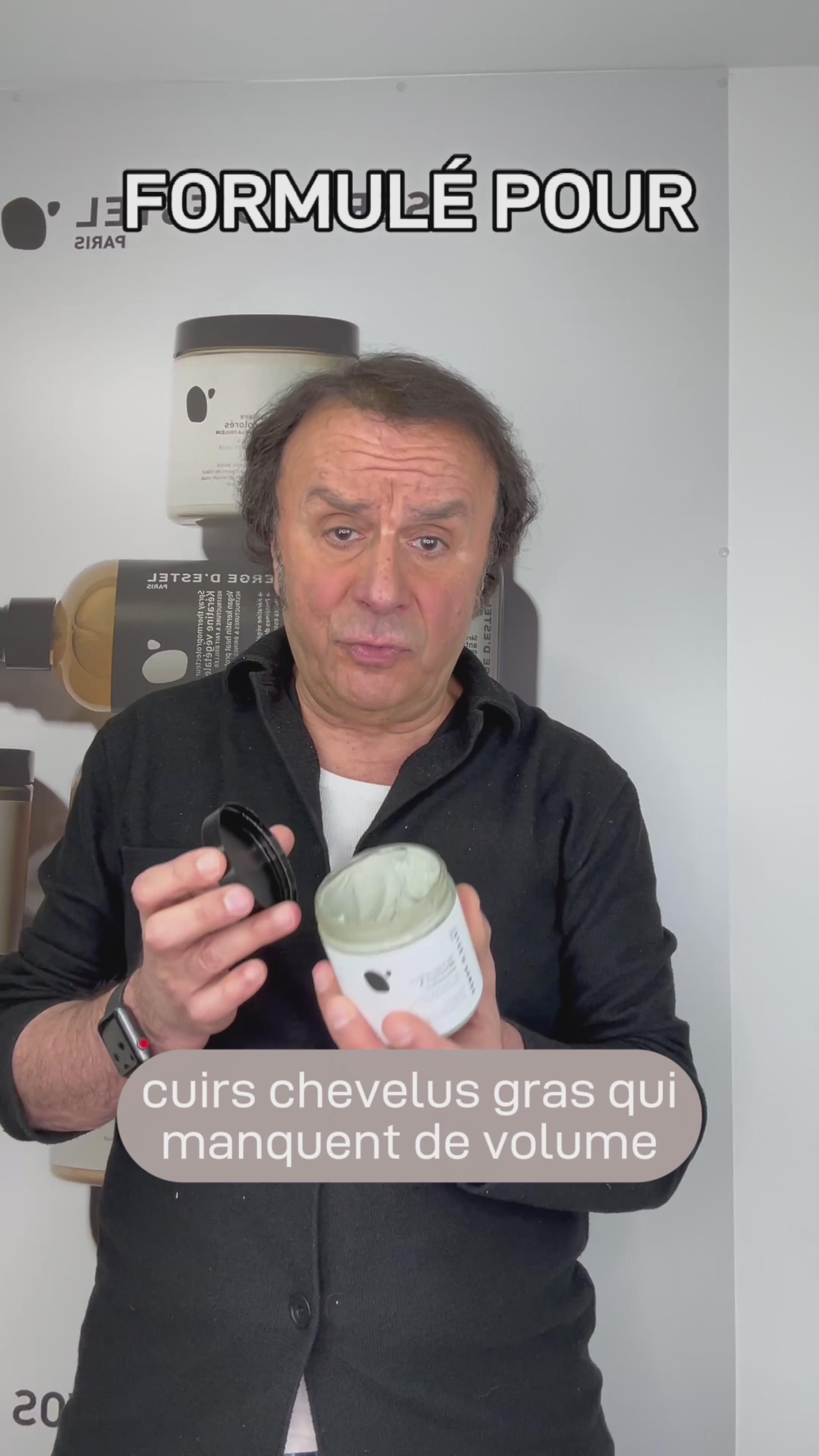 Soin lavant détoxifiant & volumateur