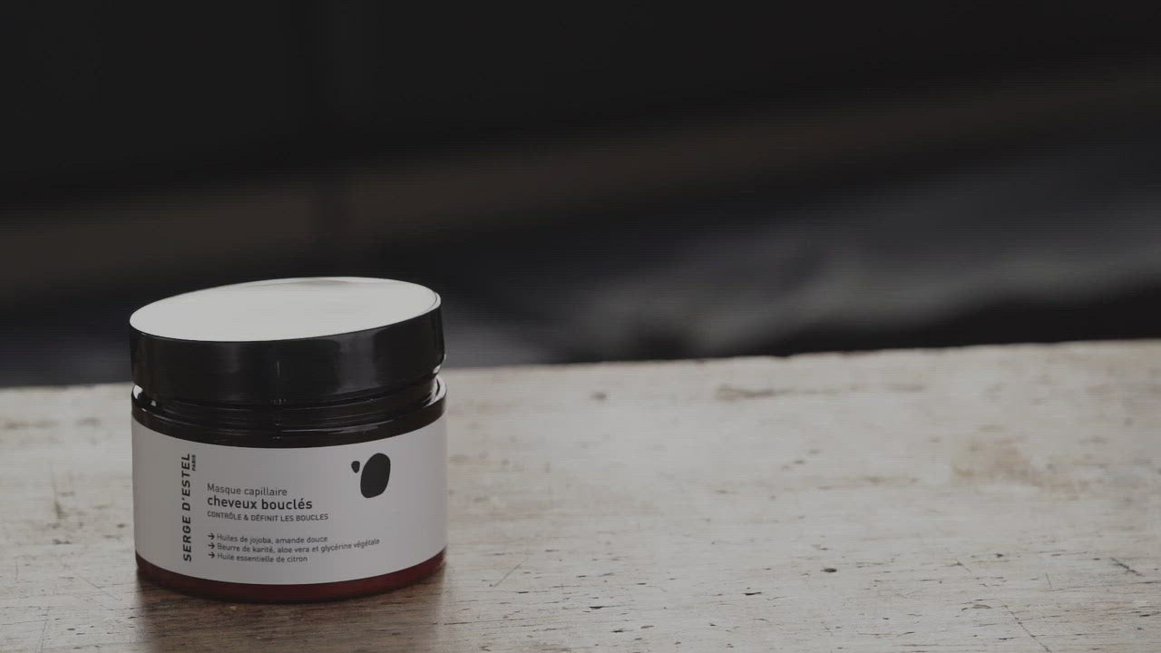 conseils d'utilisation cheveux bouclés masque capillaire serge d'estel paris