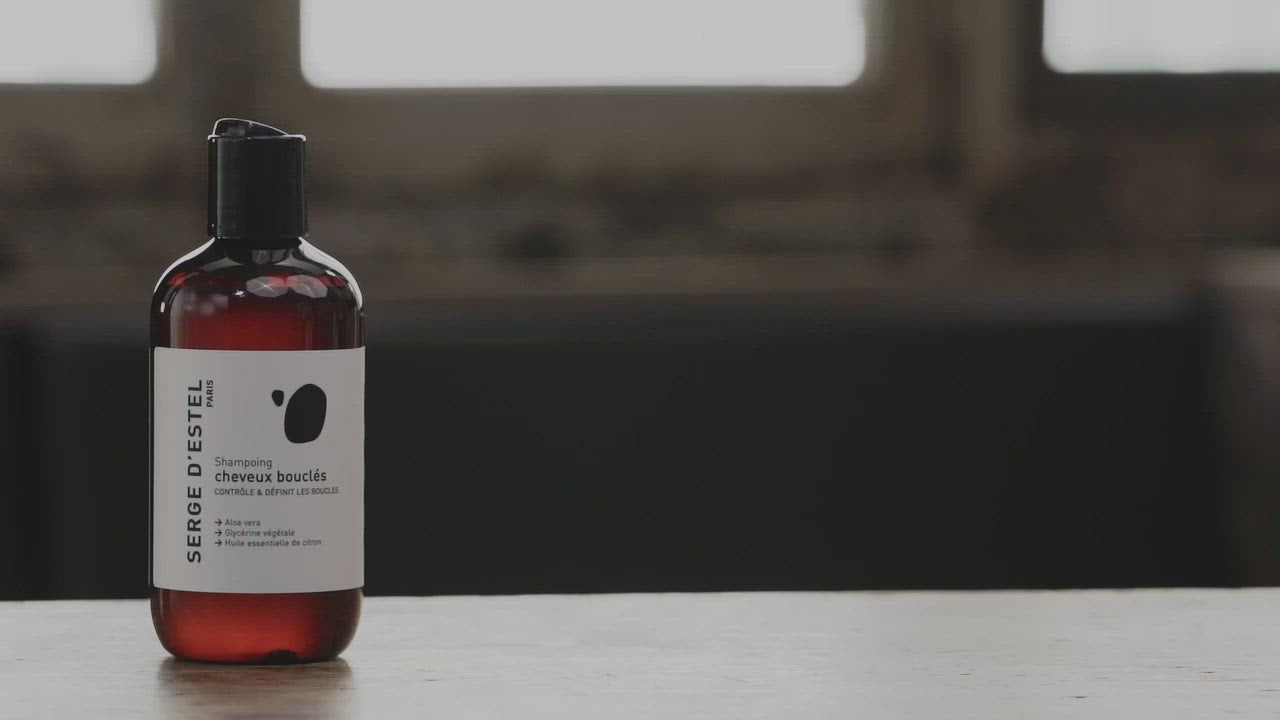 vidéo shampoing cheveux bouclés boucles serge d'estel paris