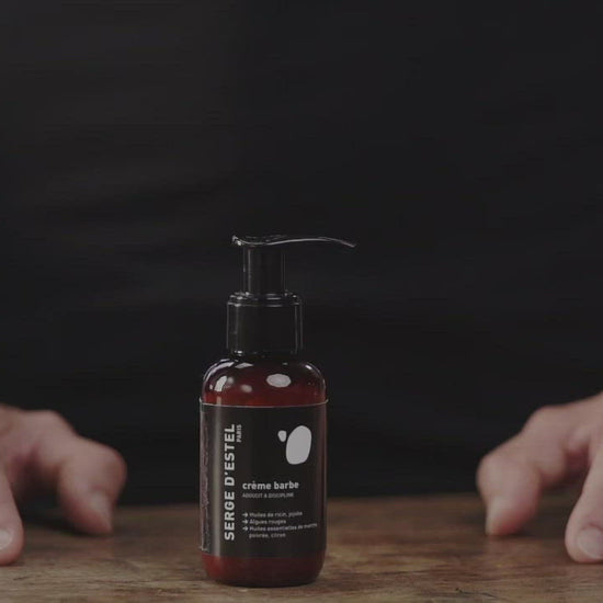 video conseil utilisation crème barbe soins de la barbe serge d'estel paris